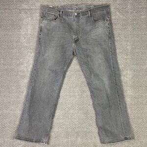 Levi's 569 Jeans Men's 40 x 30 Gray Black Fits 42 x 28